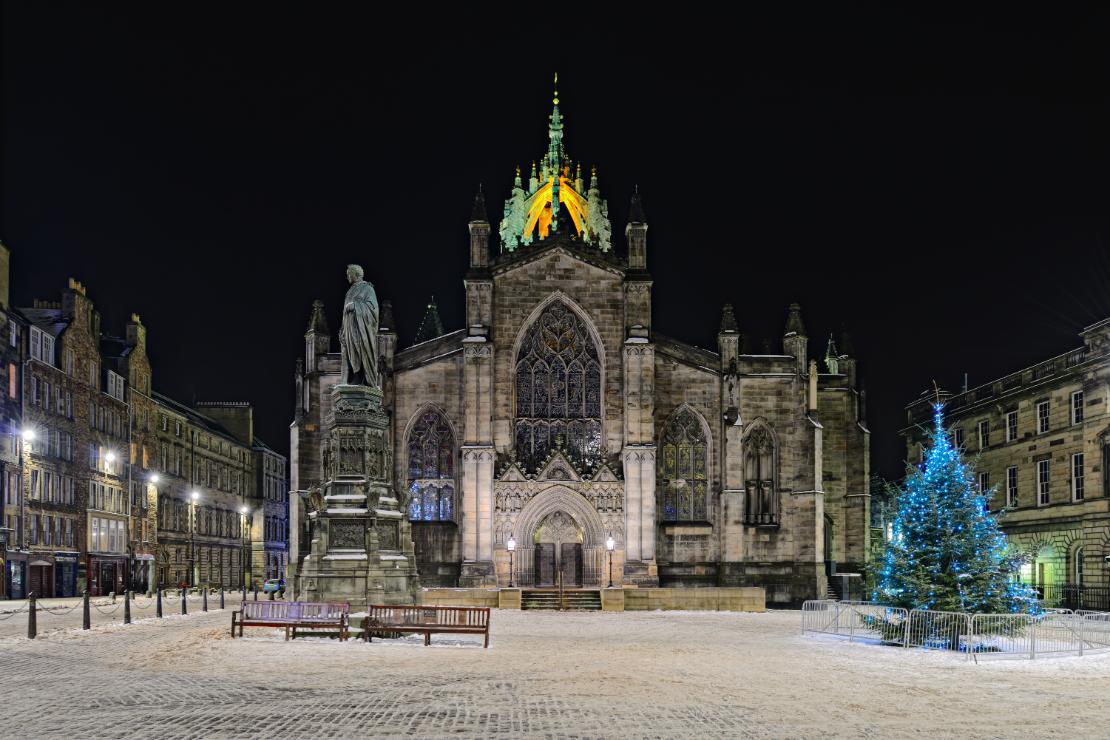 St. Giles' Cathedral i Edinburgh