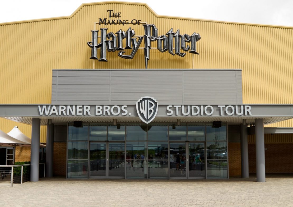 Inngangen til Warner Bros. Studio Tour «The Making of Harry Potter» i Leavesden, London
