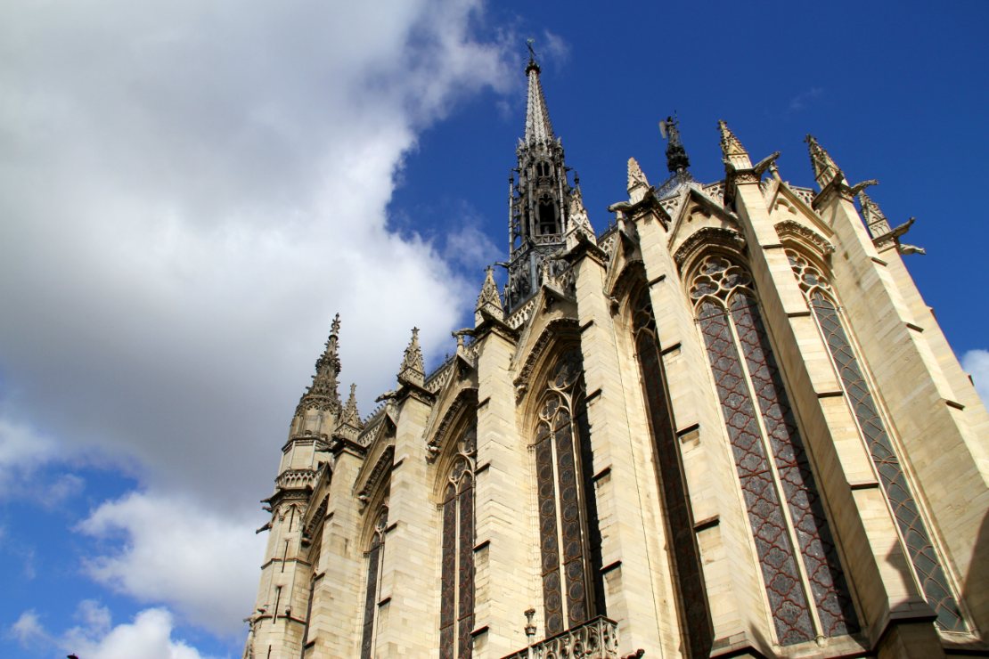 Sainte-Chapelle i Paris.