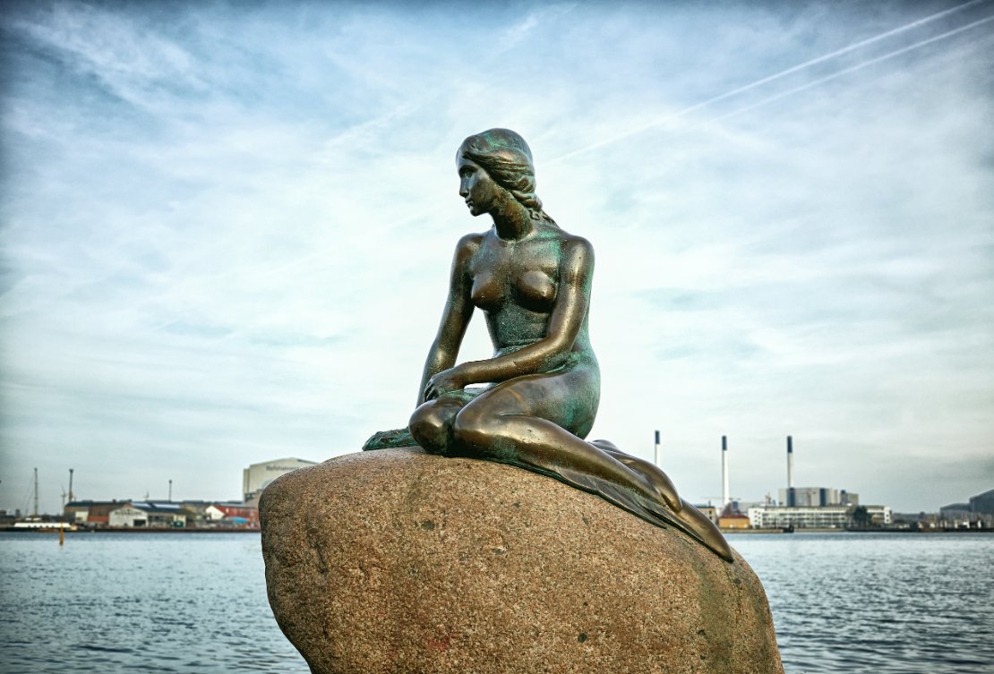 Den lille havfrue i København. Foto: MaraZe